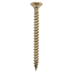 TIMCO Classic Pozi Countersunk Wood Screws - 3.5 x 40mm - Yellow Zinc - Pack of 200