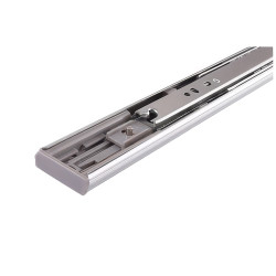 Klug 35mm Ball Bearing Soft Close Drawer Runner - Full Extension - 350mm Length - 25kg - Zinc
