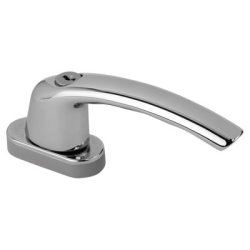 Hoppe TBT1 uPVC/Timber Tilt Before Turn Locking Multipoint Window Handle - Dual - Polished Chrome