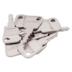 Altro Spare Keys - Nickel Plated - Pack of 10