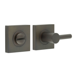 Burlington by Frelan Easy Turn & Release with Square Plain Rose - 54 x 54mm - Dark Bronze