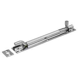Touchpoint Budget Necked Barrel Bolt - 150 x 25mm - Polished Chrome