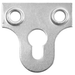 Touchpoint Slotted Glass / Mirror Fixing Plate - 38mm Width - Polished Chrome - Pack of 10