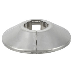 Pipe Collars - 65mm Diameter for 22mm Diameter Pipe - Chrome
