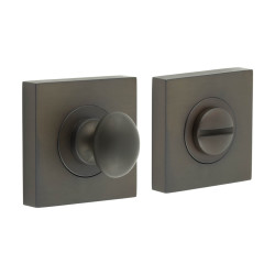 Burlington by Frelan Inner 1 Turn & Release with Square Plain Rose - 47 x 47mm - Dark Bronze