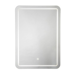 Croydex Flexi-Fix Chawston 12.5W LED Bathroom Mirror - Touch Sensitive & Demister - 580 x 380 x 25mm