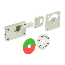 Burlington by Frelan Indicator Bolt - Satin Nickel
