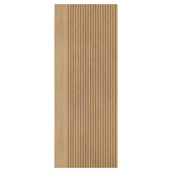 LPD Melbourne 20 Panel Pre-Finished Solid Internal Door - 1981 x 686 x 35mm - Oak