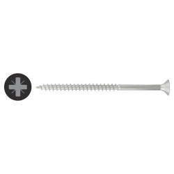 Reisser R2 Retinox Pozi Countersunk Wood Screws - 5.0 x 80mm - A2 Stainless Steel - Pack of 200
