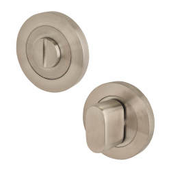 Steelworx Bathroom Turn & Release - 52mm Diameter - Satin Stainless Steel