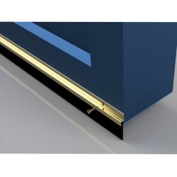 Stormguard Garage Door Seal 50mm - 2134mm Length - Gold