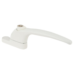 Yale uPVC Inline Espagnolette Locking Multipoint Window Handle - Dual - White