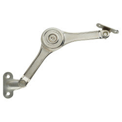 Self Closing Flap Stay - 210 x 45 x 15mm - Silver