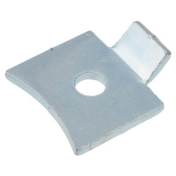 Altro Standard Flat Bookcase Clip - Bright Zinc Plated - Pack of 10