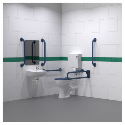 Fitzroy of London Low Level Doc M Pack - Exposed Fixings - Dark Blue