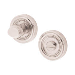 Jedo Parisian Bathroom Turn & Release - 40mm Diameter - Polished Nickel