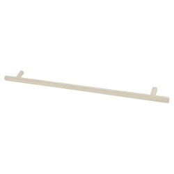 Touchpoint 12mm T-Bar Cabinet Pull Handle - 288mm Centres - Polished Nickel