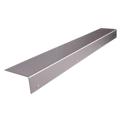 Altro Stainless Steel Angle Door Step - 825 x 100mm - Satin