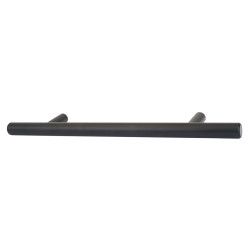 Altro 12mm T-Bar Cabinet Pull Handle - 128mm Centres - Matt Black