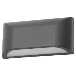 Forum Coast Poole 5W LED Outdoor Down Wall Light - IP65 - 4000K Cool White - Black