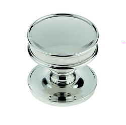 Burlington by Frelan Berkeley Round Cabinet Knob - 40mm Diameter - Polished Nickel