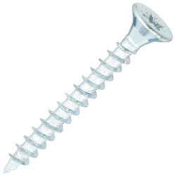 SiDAX General Purpose Pozi Countersunk Wood Screws - 3.5 x 30mm - Zinc Plated - Pack of 200