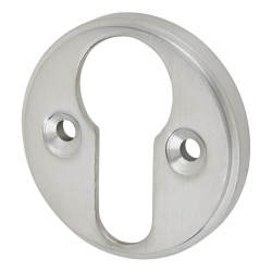 Altro Escutcheon - 40mm Diameter - Euro - Satin Chrome