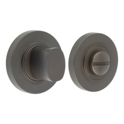 Burlington by Frelan Inner 3 Turn & Release with Plain Rose - 47mm Diameter - Dark Bronze