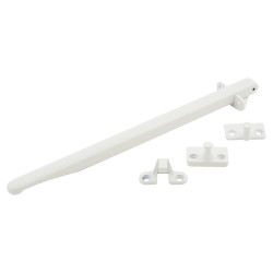 Fab & Fix Craftsman Non Locking Bar Casement Window Stay - 11"/280mm Length - White