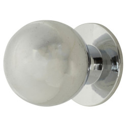 Touchpoint Ball Cabinet Knob - 18mm Diameter - Polished Chrome