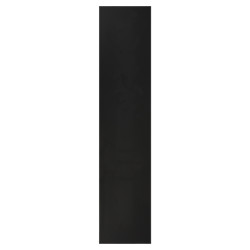 Hoppe AR624B Nylon Self-Adhesive Plain Finger Plate - 350 x 75mm - Ebony Black