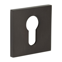 CRES by Frelan Square Escutcheon - 54 x 54mm - Euro - Dark Bronze