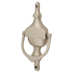 Rutland Frontier Collection Urn Door Knocker - 164 x 76mm - Satin Nickel