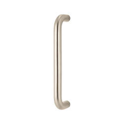 Hampstead 22mm D-Bar Door Pull Handle - Bolt Fix - 250mm Centres - 316 Satin Stainless Steel