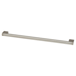 Altro 14mm D-Bar Cabinet Pull Handle - 309mm Centres - Brushed Nickel