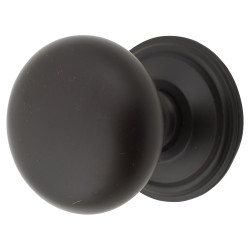 From The Anvil Mushroom Round Cabinet Knob - 38mm Diameter - Aged Bronze