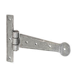 Olde Forge Door Tee Hinge - 152 x 102mm - Pewter - Pair