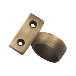 Altro Centre Mounting Sash Window Ring Lift - 30mm Diameter - Antique Brass
