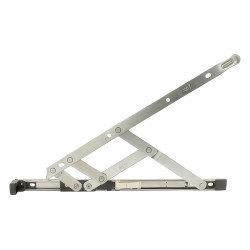 uPVC/Timber Restrictor Window Friction Stay Hinge - 17mm Stack - Left Hand - 16"/400mm - Side Hung
