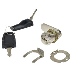 Cam Lock - 19 x 30mm - Keyed Alike - Differ 1 - Nickel Plated