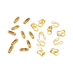 Connector and Attachment Pack - Polished Brass