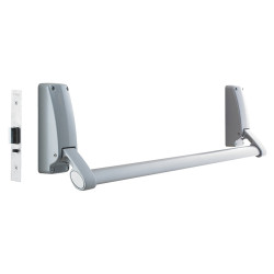 Briton 379.N Push Bar Panic Exit with Mortice Nightlatch - Timber Door