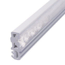 Exitex Sash Window Brush Parting Bead - 3000mm Length - White