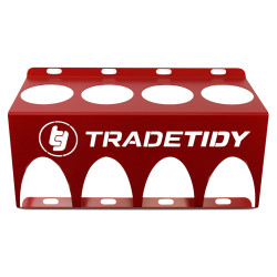 TradeTidy Aerosol Holder - 310 x 200 x 110mm - Red