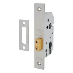 UNION 2149 Euro Profile Deadlock - 77.5mm Case - 57mm Backset - Satin Chrome