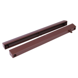 Greenwood Slotvent 3000 S uPVC/Timber Window Vent With Front Operation Switch - Brown
