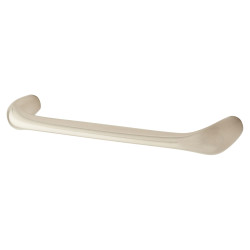 Altro Keswick 7mm D-Bar Cabinet Pull Handle - 128mm Centres - Satin Nickel