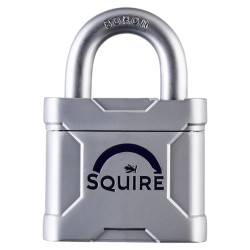 Squire MERCURY 45 High Security Padlock - 45mm Body - 19 x 20.5mm Shackle - Silver