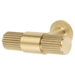 Carlisle Brass Lines 13mm T-Bar Cabinet Knob - 50 x 40mm - Satin Brass