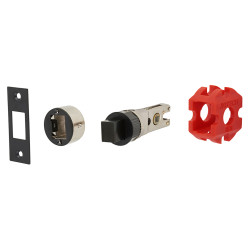 Jigtech Smartbolt Bathroom Deadbolt - 45mm Backset - Matt Black